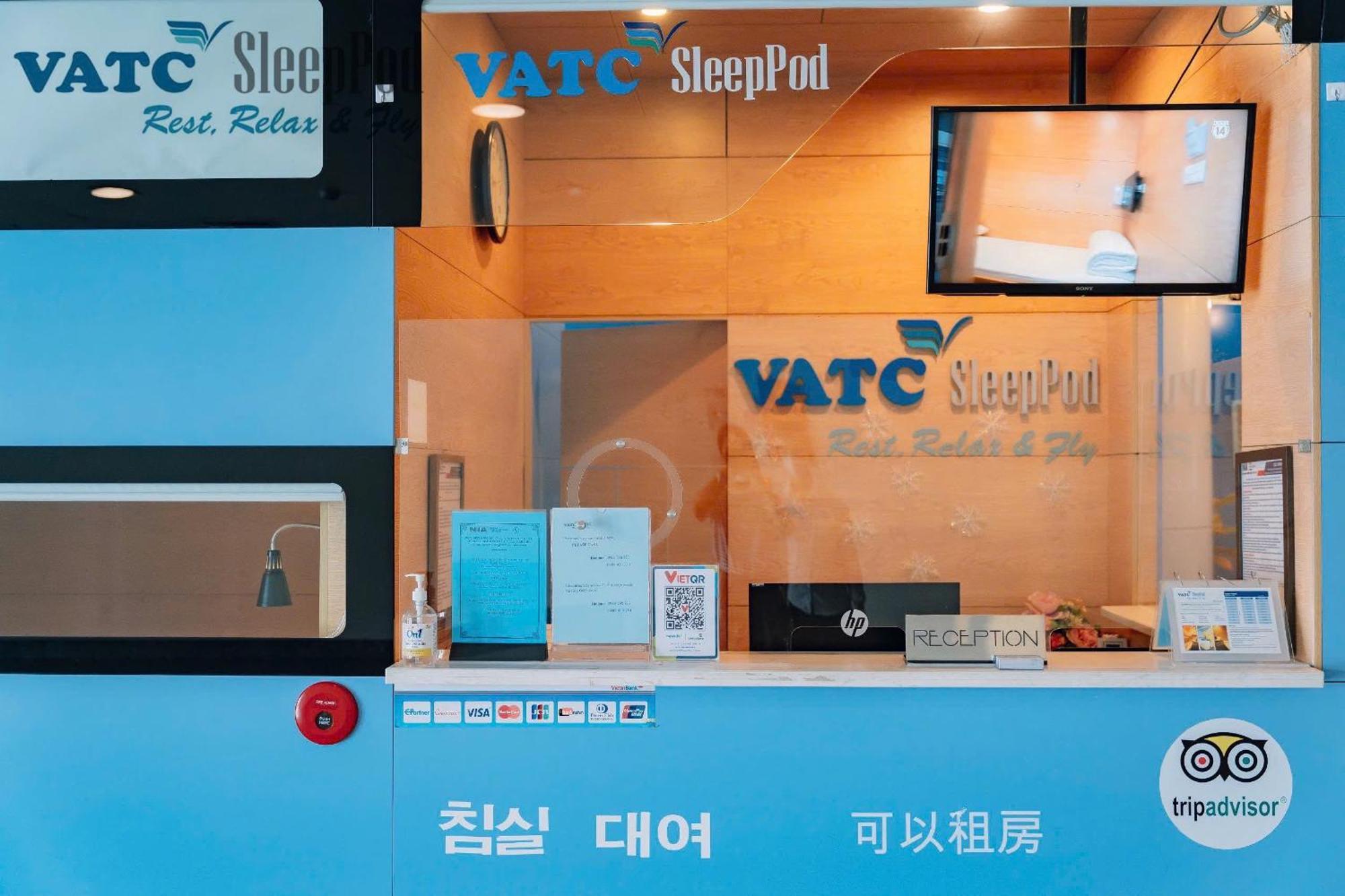 ホテル Vatc スリープ ポッド ターミナル 2 ノイバイ エクステリア 写真